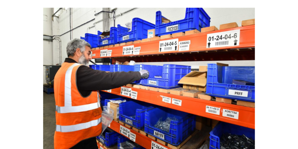 Racking Bay Warehouse Operative Shelving Bay Racking Labels & product codes